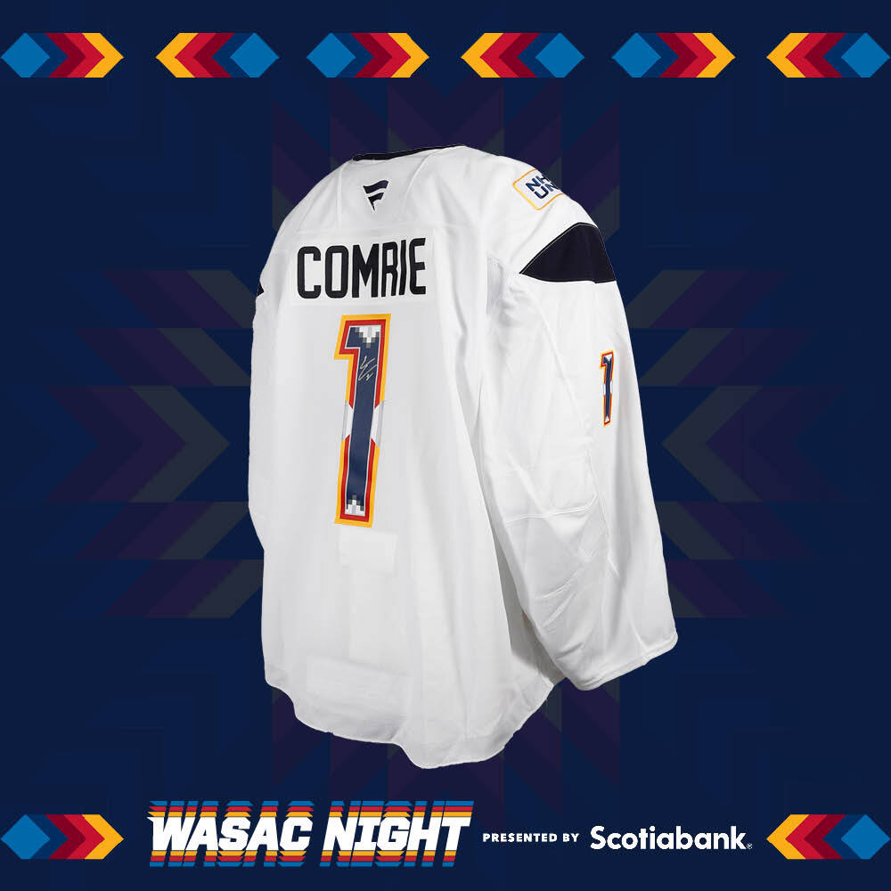 Eric Comrie #1 Team Issued Limited Edition Autographed WASAC Jersey