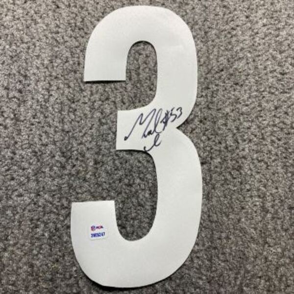 NFL - Steelers Maurkice Pouncey Signed Jersey Number