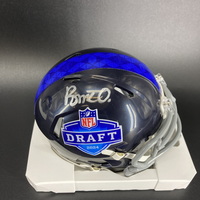 NFL - Bears  Rome Odunze Signed NFL Draft Mini Helmet