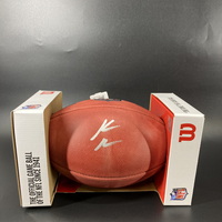 NFL - Saints Kendre Miller Signed Authentic Football