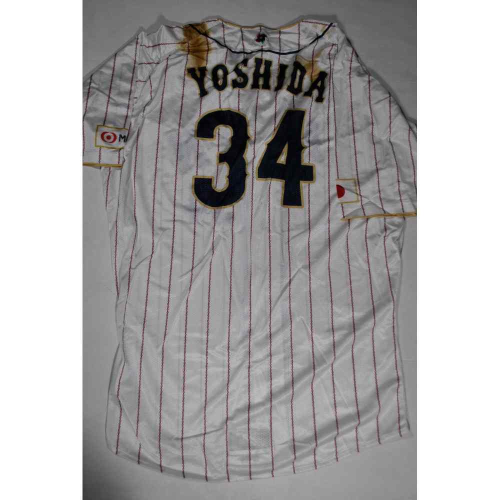 CHARI&CO NYC×B印 YOSHIDA BASEBALL SHIRTS Japan Game-Used Jersey - 2023 World Baseball Classic - Masataka
