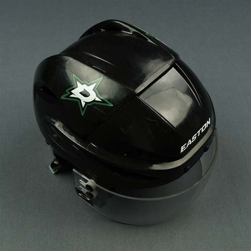 Image of Klingberg, John<br>Dallas Stars<br>Black, Easton Helmet w/ Oakley Shield<br>#3