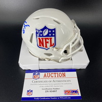 NFL - Colts Luke Rhodes Signed NFL Shield Mini Helmet