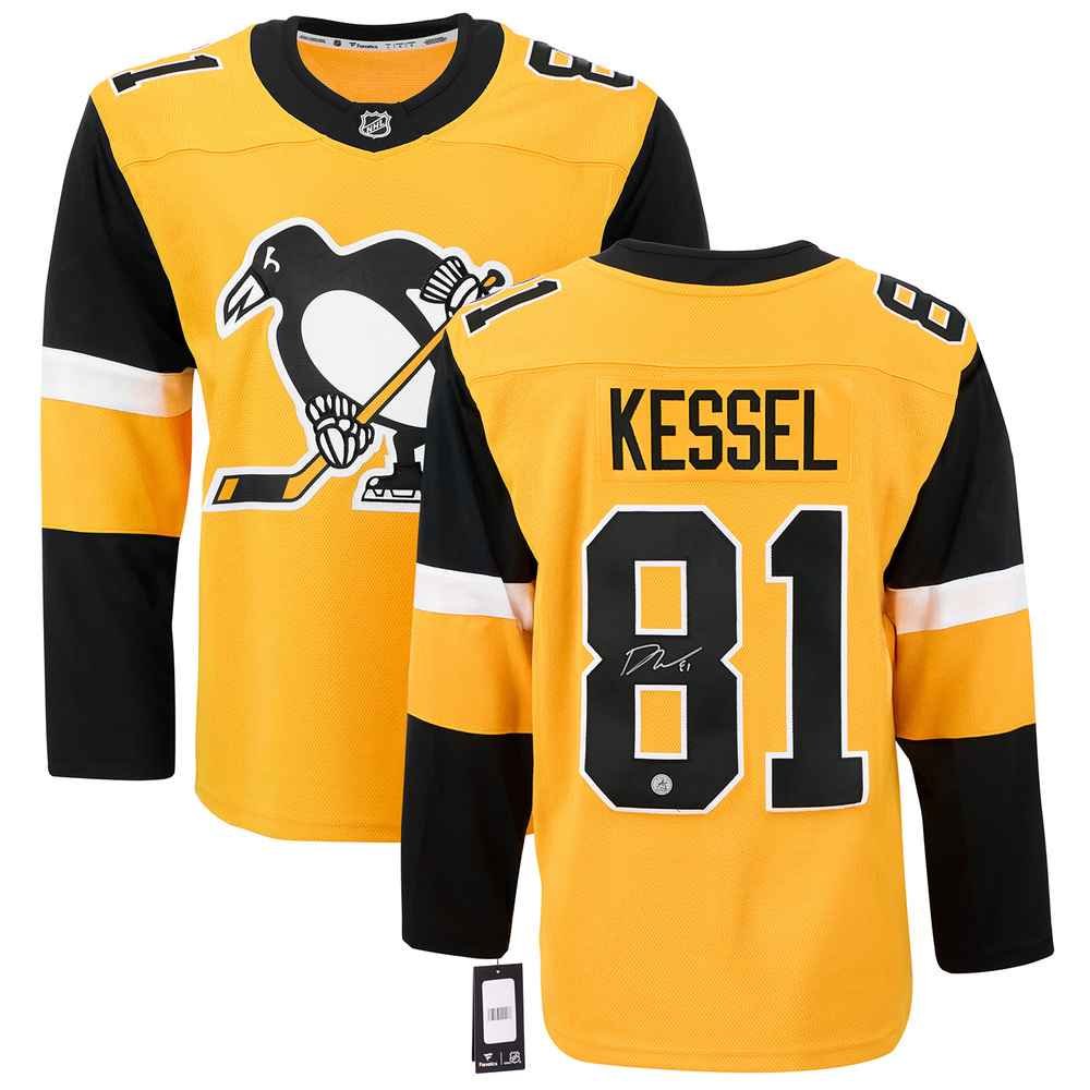 Phil Kessel Signed Pittsburgh Penguins Alternate Fanatics Breakaway Jersey