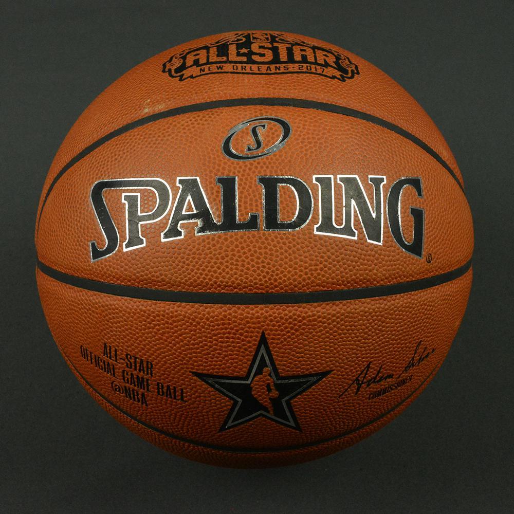 NBA AllStar Game 2017 PracticeUsed Basketball NBA Auctions