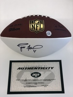 New York Jets - Brett Favre - Autographed Football 