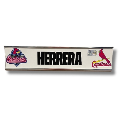 Ivan Herrera Authenticated Locker Name Plate