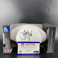 NFL - Falcons Josh Harris Signed Panel Ball With Pro Bowl Logo