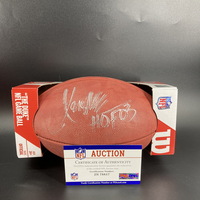 NFL - Raiders Marcus Allen Signed Authentic Football