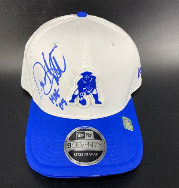 HOF - Colts Andre Tippett Signed Hat