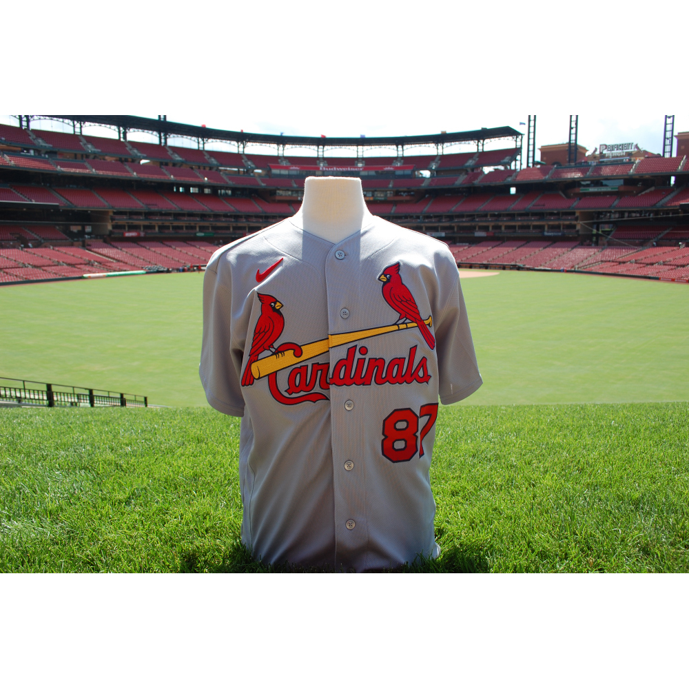 Cardinals Authentics: Team Issued Grey Jersey - Jurrangelo Cijntje
