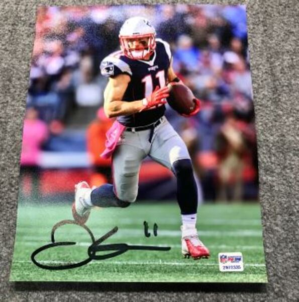 Patriots - Julian Edelman Signed 8x10 Photo