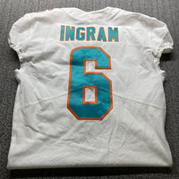 Dolphins - Melvin Ingram Game Isseud Jersey Size 44