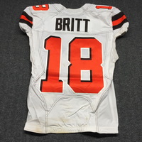 London Games - Browns Kenny Britt Game Worn Jersey (10/29/2017) Size 38