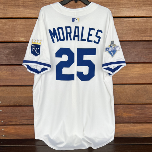 2015 World Series Champions Team-Issued Jersey: Kendrys Morales