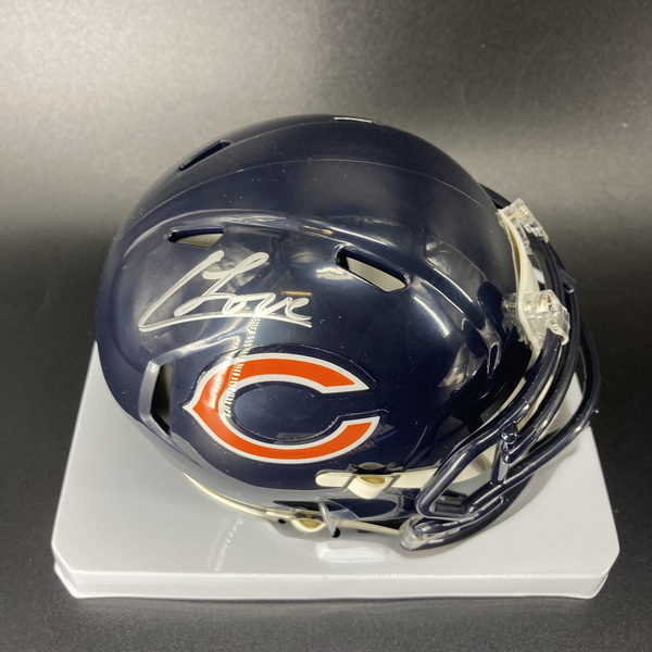 NFL - Bears 2025 Draft Pick - Colston Loveland Signed Mini Helmet