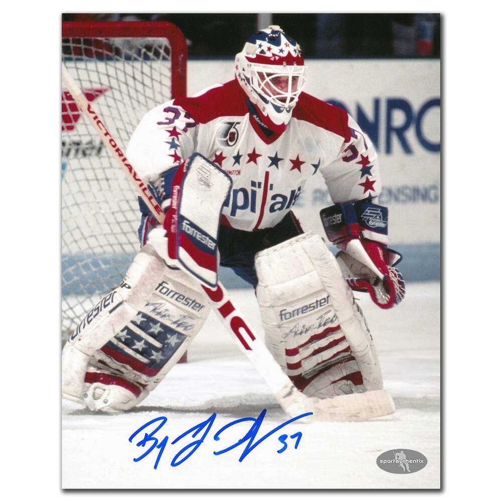 Byron Dafoe Washington Capitals Autographed 8x10