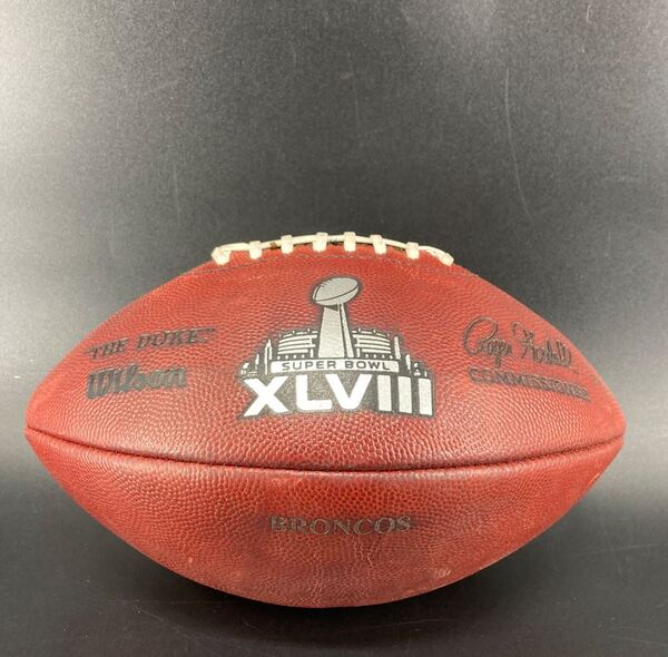 NFL - Super Bowl XLVIII Game Used Football Game Used Broncos Offense