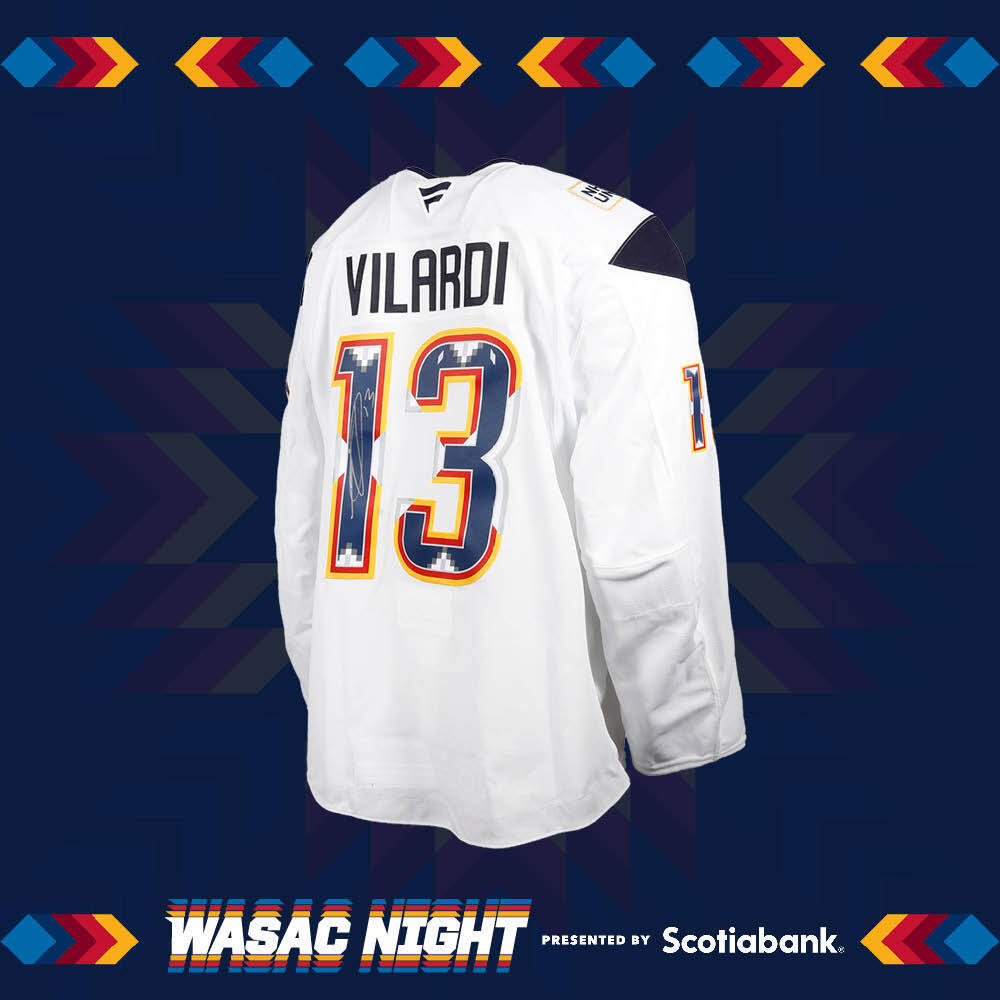 Gabriel Vilardi #13 Team Issued Limited Edition Autographed WASAC Jersey
