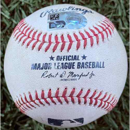 Photo of Game-Used Baseball: Chase DeLauter Cleveland Guardians Single (MLB AUTHENTICATED)