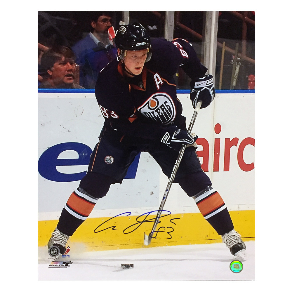 ALES HEMSKY Signed Edmonton Oilers 16 X 20 Photo - 79075