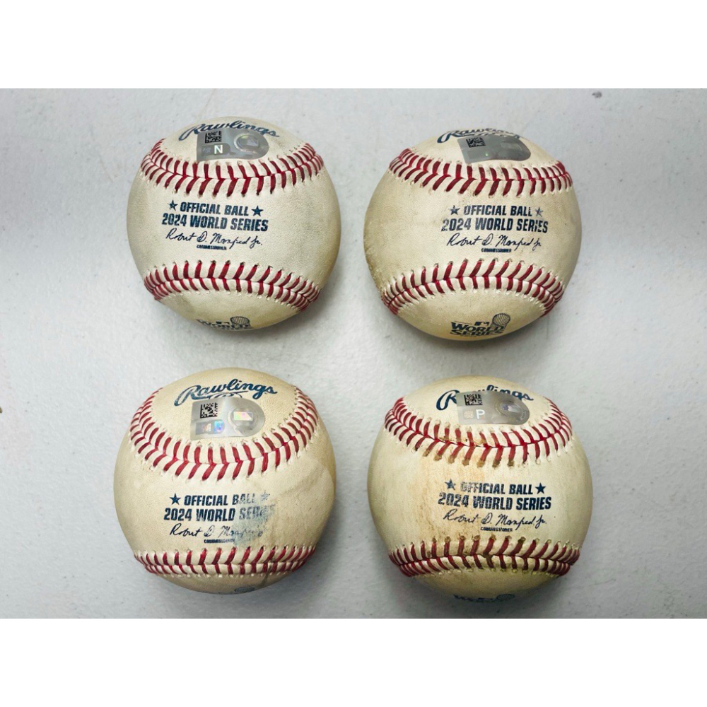 ★GWセール★MLB/バブルヘッド&ドクカップ/メッツ/ビンテージ Los Angeles Dodgers 2024 World Series Wins Bundle (4 Game-Used