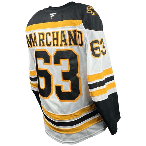 Photo of Game-Used 2024-2025 Season Away Hockey Jersey - Brad Marchand - Set 2