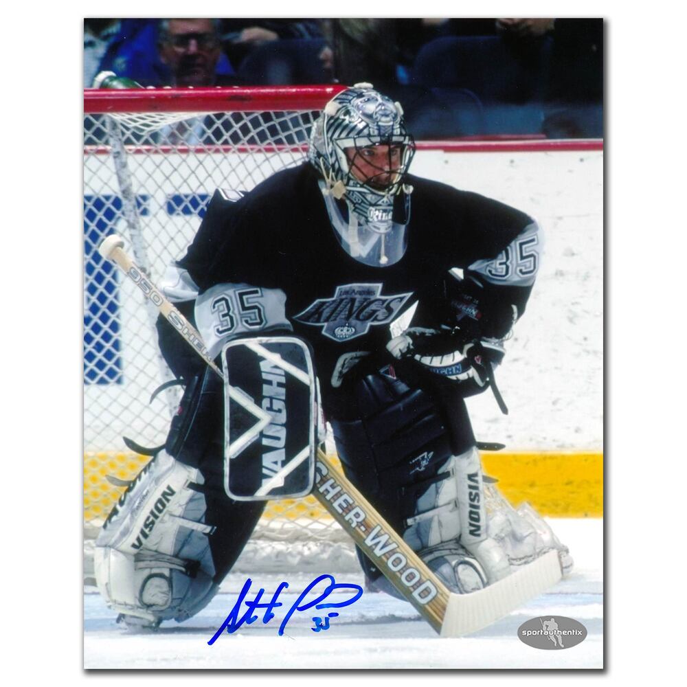 Stephane Fiset Los Angeles Kings Autographed 8x10