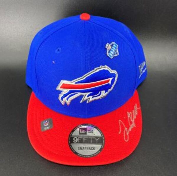 NFL - Bills Skyler Bell Signed Hat With 2026 Draft Pin