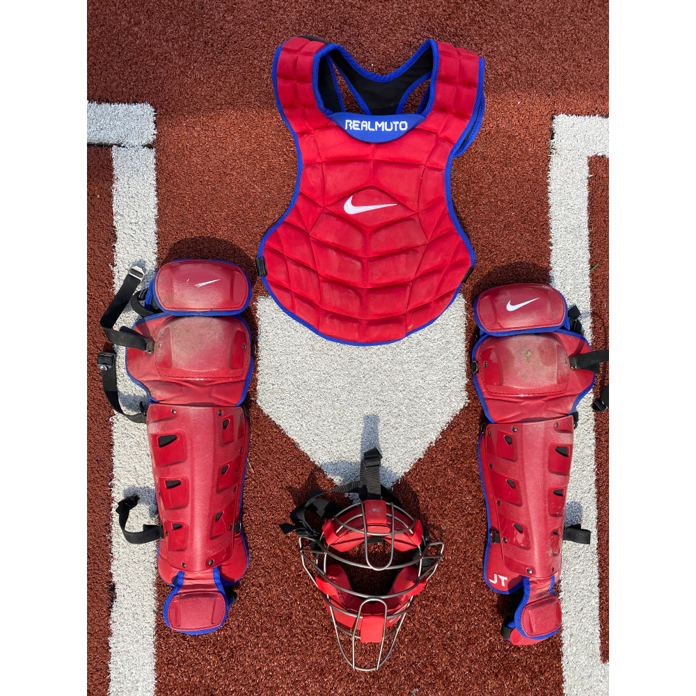 Phillies AllStar Catcher J.T. Realmuto GameUsed Catcher's Gear
