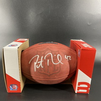 NFL - Ravens Patrick Ricard Signed Authentic Football with Pro Bowl Logo