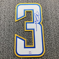 NFL - Chargers Derwin James Signed Jersey Number
