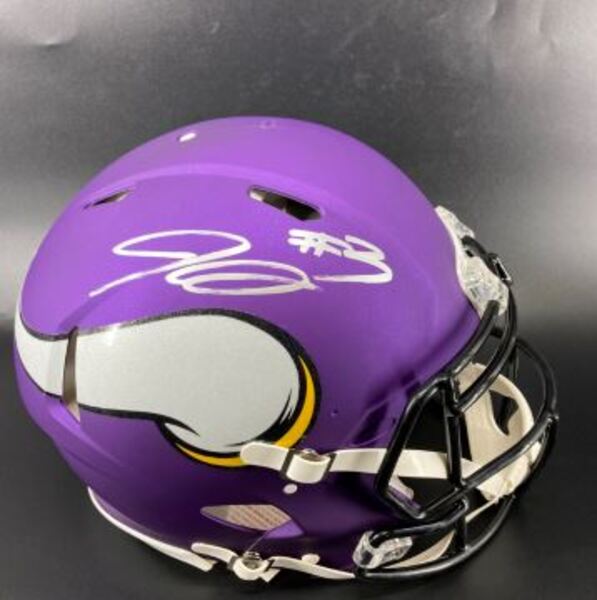 NFL - Vikings 2023 1st Round Pick Jordan Addison Signed Authentic Speed ...