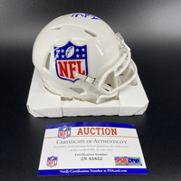 NFL - Clemson/Minnesota Nyles Pickney Signed NFL Shield Mini Helmet