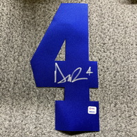 NFL - Cowboys Dak Prescott Signed Jersey Number