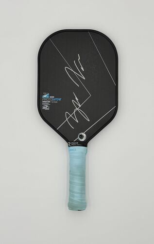 Photo of Zane Navratil Match Used Signed Paddle
