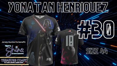 Star Wars Night Jersey #30 Yonatan Henriquez