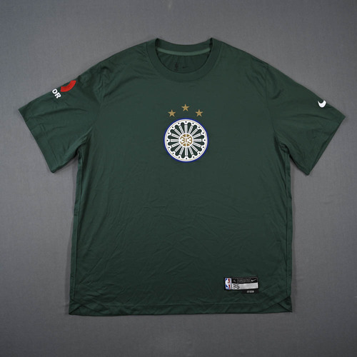 Image of Bagley III, Marvin - Detroit Pistons - Game-Issued City Edition Short-Sleeved Shooting Shirt - 2022-23 NBA Season