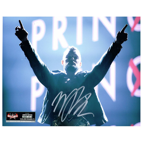 Finn Balor SIGNED WrestleMania 37 Exclusive 8x10 Photo (Random Number)