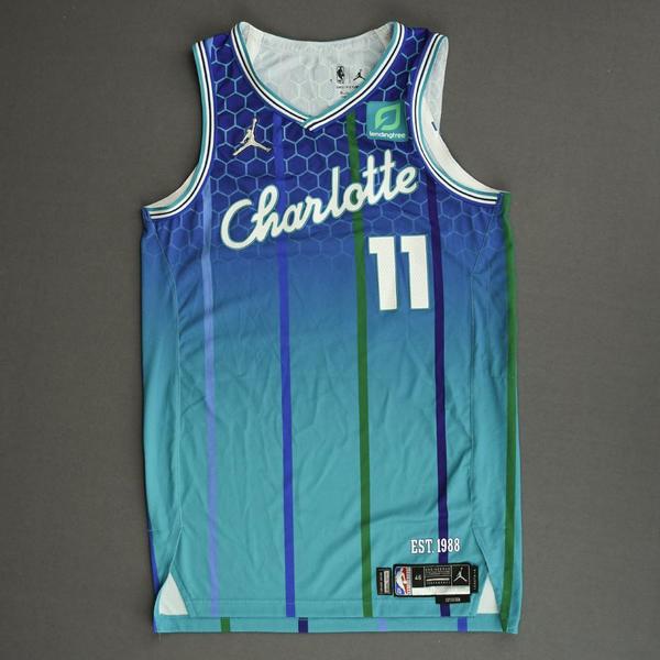 Cody Martin Charlotte GameWorn City Edition Jersey 2021