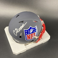 NFL - Panthers Chandler Zavala Signed NFL Shield Mini Helmet