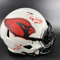 HOF - Cardinals Multi Signed Authentic Lunar Eclipse Speed Helmet Signed...