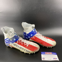 MCMC - Chiefs Noah Gray Game Used Custom Cleats 2024 Season Size 13 Supp...