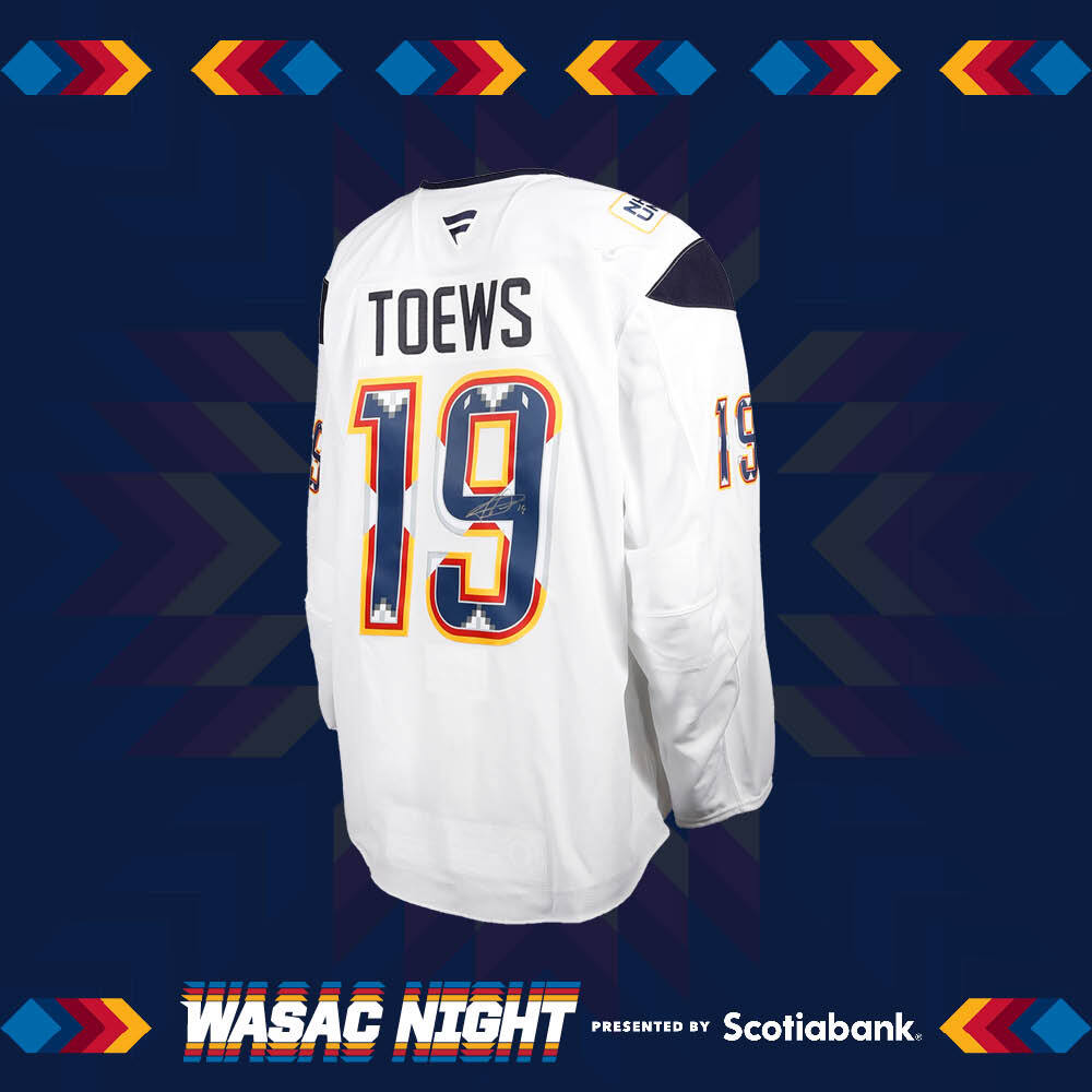 Jonathan Toews #19 Team Issued Limited Edition Autographed WASAC Jersey