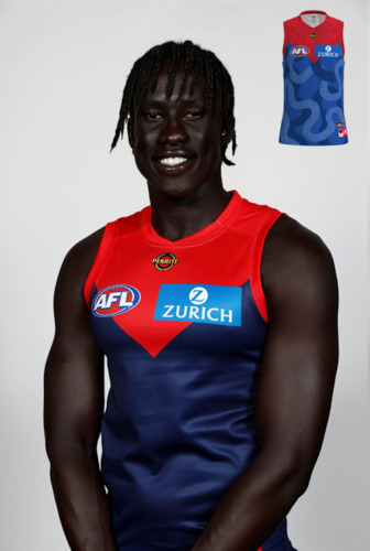 Photo of Melbourne Demons 2026 Indigenous Guernsey - Changkuoth Jiath #14