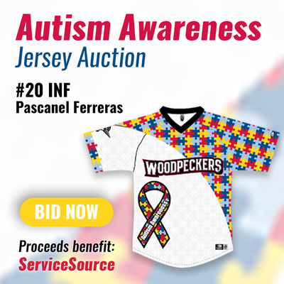 Pascanel Ferreras #20 - Autism Awareness Jersey