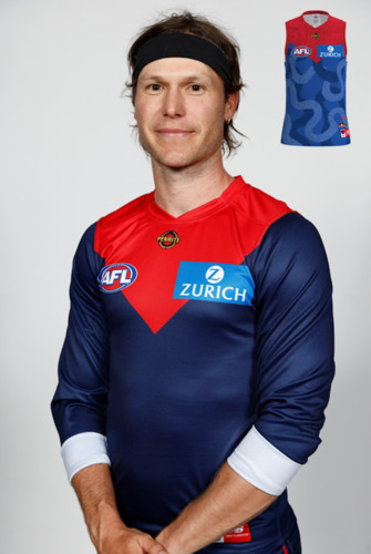 Photo of Melbourne Demons 2026 Indigenous Guernsey - Ed Langdon #15