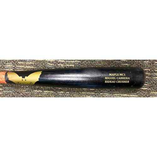 Cabrera Exclusive! Miguel Cabrera Detroit Tigers GameUsed Bat (RBI