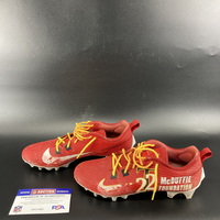 MCMC - Chiefs Trent McDuffie Game Used Custom Cleats 2024 Season Size 11...