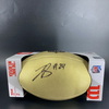 NFL - Panthers Jonathon Brooks Signed Gold Composite Football